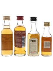 Beneagles, Famous Grouse, Hundred Pipers & White Horse  4 x 3cl-5cl / 40%