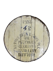 Pittyvaich 1986 Cask End  58cm Diameter