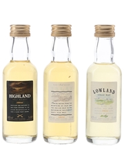 St Michael Highland, Islay & Lowland Marks & Spencer 3 x 5cl / 40%
