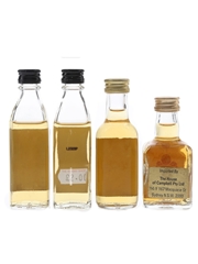 Assorted Blended Scotch Whisky Argyll, Black Prince, 100 Pipers & White Heather 4 x 5cl