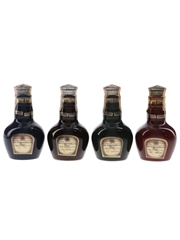 Royal Salute 21 Year Old Wade Ceramic Decanters 4 x 5cl / 40%