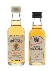 The Original Mackinlay Finest & 12 Year Old  2 x 5cl