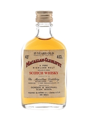 Macallan Glenlivet 15 Year Old Bottled 1960s - Donini 4cl / 43%