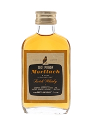 Mortlach 100 Proof Bottled 1970s - Gordon & MacPhail 5cl / 57%