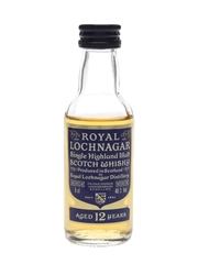 Royal Lochnagar 12 Year Old Bottled 1990s 5cl / 40%