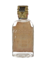 Gordon's Dry Gin Spring Cap Bottled 1950s-1960s 5cl