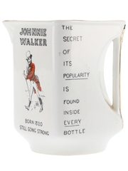 Johnnie Walker Water Jug  12cm Tall