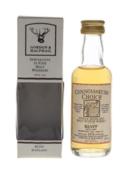 Banff 1974 Connoisseurs Choice Bottled 1990s - Gordon & MacPhail 5cl / 40%