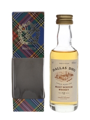 Dallas Dhu 12 Year Old Bottled 1990s - Gordon & MacPhail 5cl / 40%