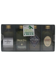 Marks & Spencer Christmas Cheer Irish Whiskey, Single Malt & Blended Scotch Whisky 4 x 5cl / 40%