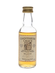 Millburn 1971 Connoisseurs Choice Bottled 1990s - Gordon & MacPhail 5cl / 40%