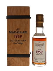 Macallan 1959 43 Year Old Fine & Rare Cask No. 360 5cl / 46.7%