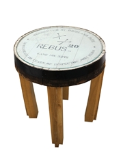 Highland Park Cask 2272 Table Inspector John Rebus 20 Years - Signed by Ian Rankin 63cm Diameter, 77cm Tall