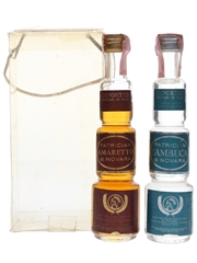 Patrician Di Novara Amaretto & Sambuca  2 x 5cl