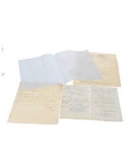 Assorted Correspondence & Price Lists, Dated 1822-1903 William Pulling & Co. 