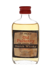 Old Pulteney 8 Year Old Bottled 1970s - Gordon & MacPhail 5cl / 40%