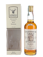 Millburn 1971 Connoisseurs Choice Bottled 1991 - Gordon & MacPhail 70cl / 40%