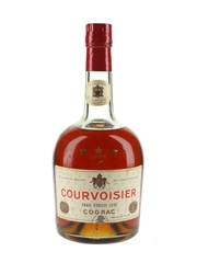 Courvoisier 3 Star Luxe Bottled 1960s 68cl / 40%