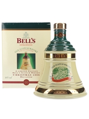 Bell's Christmas 1998 Ceramic Decanter
