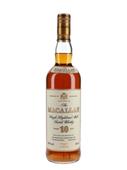 Macallan 10 Year Old Bottled 1990s 70cl / 40%