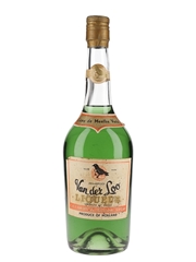 Van Der Loo Creme De Menthe Verte Bottled 1960s-1970s 75cl / 24.5%