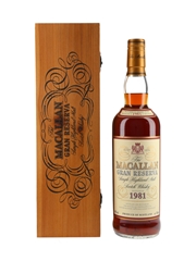 Macallan 1981 Gran Reserva