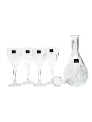 Royal Doulton Wine Crystal Giftware Decanter & Glasses 