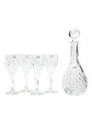 Royal Doulton Wine Crystal Giftware Decanter & Glasses 