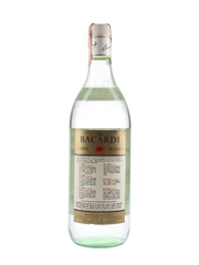 Bacardi Carta Blanca Bottled 1970s-1980s - Spain 125cl / 40%