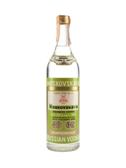 Moskovskaya Russian Vodka Bottled 1980s 75cl / 40%