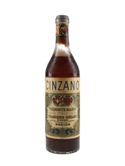 Cinzano Bianco Bottled 1950s 100cl
