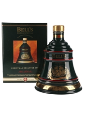 Bell's Christmas 1994 Ceramic Decanter