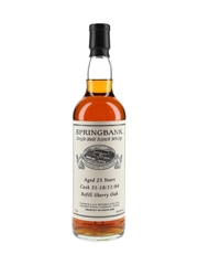 Springbank 1994 25 Year Old Private Single Cask 31