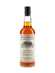 Springbank 1994 25 Year Old Private Single Cask 31