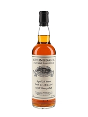 Springbank 1994 25 Year Old Private Single Cask 31