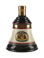 Bell's Christmas 1988 Ceramic Decanter