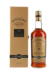 Bowmore 1990 16 Year Old  70cl / 53.8%