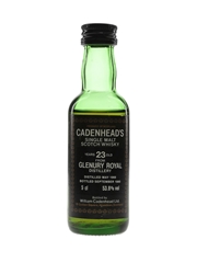 Glenury Royal 1966 23 Year Old Bottled 1990 - Cadenhead's 5cl / 53.8%