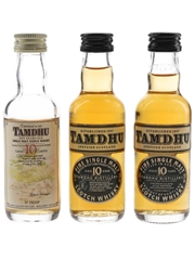 Tamdhu 10 Year Old Bottled 1970s & 1990s 3 x 5cl