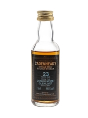 Convalmore-Glenlivet 23 Year Old Bottled 1980s - Cadenhead's 5cl / 46%