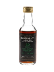 Glen Moray Glenlivet 30 Year Old Bottled 1980s - Cadenhead's 5cl / 48.2%