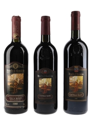 Banfi Brunello Di Montalcino 1980, 1987 & 1998