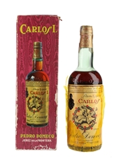 Carlos I Solera Especial Bottled 1950s - Pedro Domecq 75cl