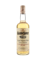Glen Spey 8 Year Old Bottled 1980s - Peter Dominic 75cl / 40%