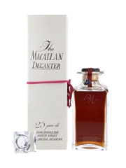 Macallan 1964 25 Year Old Tudor Crystal Decanter