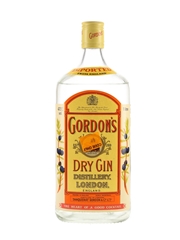 Gordon's Dry Gin Bottled 1980s - Ireland Duty Free 100cl / 47.3%