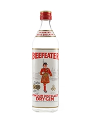 Beefeater London Distilled Dry Gin Bottled 1970s 75cl