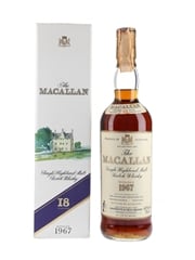 Macallan 1967 18 Year Old Bottled 1980s - Giovinetti 75cl / 43%