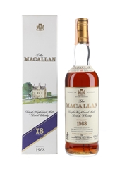 Macallan 1968 18 Year Old