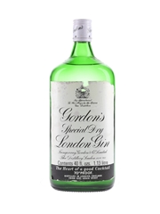 Gordon's Special Dry London Gin Bottled 1970s 113cl / 40%